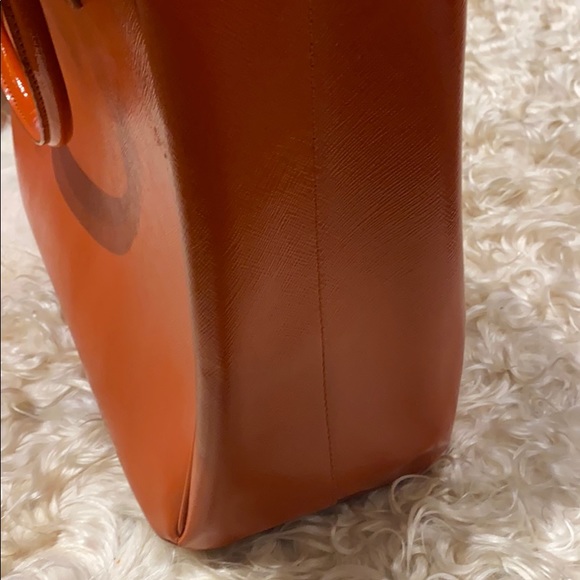 Prada Saffiano Tote Orange - Picture 11 of 16